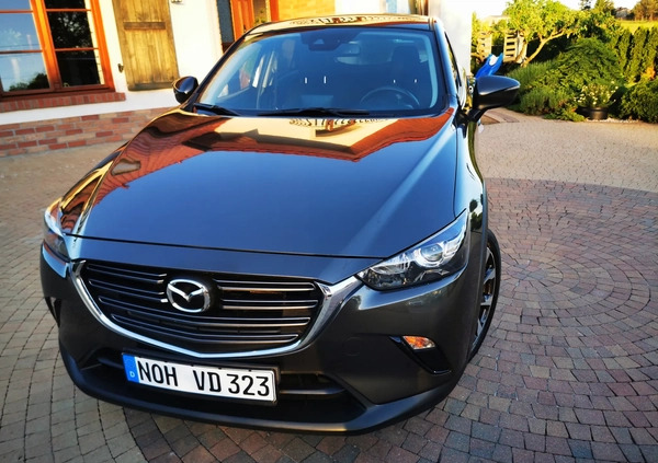 Mazda CX-3 cena 59900 przebieg: 169000, rok produkcji 2019 z Gorlice małe 277